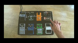 Pedalboard Sound Test — Rockboard Quad 41 [upl. by Avelin153]