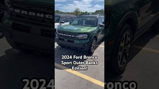 Check out the 2024 Ford Bronco Sport Outer Banks [upl. by Llerod]