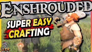 ENSHROUDED Easy Crafting Carpenter Location Full Guide [upl. by Georglana]