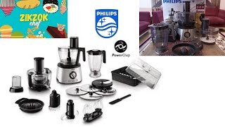 latest 2020 philips avance food processor hr7778  unboxing and review zikzok chef [upl. by Elwood493]