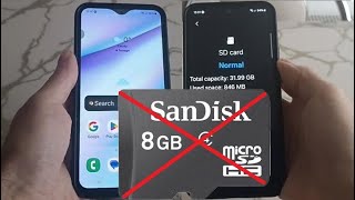 Sd card not working samsung A10s [upl. by Annairdna]