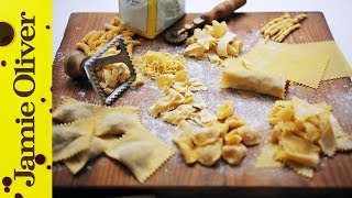 How To Make Pasta Shapes  Jamies Comfort Food  Gennaro Contaldo [upl. by Eseerehc]