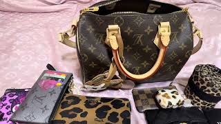 Louis Vuitton Speedy 25 😍😍LOVE IT  What’s my bag [upl. by Torey]