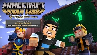 Minecraft Story Mode  Full Episode 7 Complete Access Denied  Unchip Petra  Potion Swiftness [upl. by Larissa845]