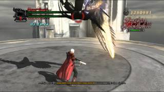 DMC4 Dante vs Credo No Damage x2 [upl. by Ahseenat]