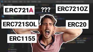 Que choisir  ERC721A vs ERC721OZ vs ERC721SOL vs ERC1155 vs ERC20 [upl. by Elkraps]