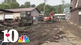 Hot Springs community recovers after flooding from Helene damaged the small town [upl. by Therese]