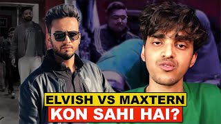 ELVISH YADAV vs MAXTERN Fight Controversy  kal ka londa [upl. by Thurmond]