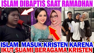 ISLAM DIBAPTIS SAAT BULAN RAMADHAN 😱😱 reactiontiktok [upl. by Ennovyahs]