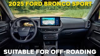 2025 Ford Bronco Sport Interior Review [upl. by Thoer]