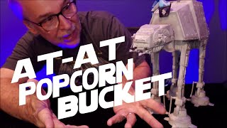 STAR WARS ATAT Popcorn Bucket from Disneyland [upl. by Nij510]