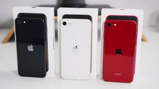 iPhone SE 2022  Unboxing Setup and In Depth First Look [upl. by Trent604]