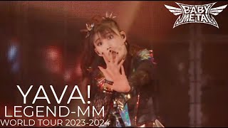 BABYMETAL LEGENDMM YAVA WORLD TOUR 2023  2024X2024710 [upl. by Eiramnaej]