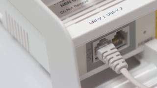 Setting up your home phone on the nbn™ network Fibre to the Premises FTTP [upl. by Ellga178]