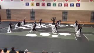 Argo HS Winter Guard performs quotALICEquot 3252017 [upl. by Oner48]