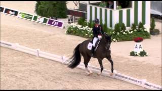 JEM 2014  Charlotte Dujardin au concours de dressage [upl. by Chong]