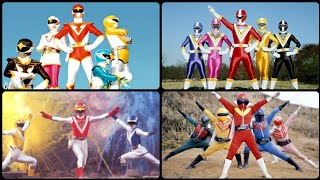 Core Sentai Team Henshin and Roll Call Gorenger  Jetman Pt1 [upl. by Anniroc]