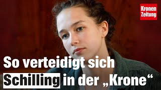 „Rachefeldzugquot So verteidigt sich Schilling jetzt in der „Krone“  kronetv NEWS [upl. by Nika]