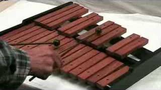 25 Tone Xylophone Professional Model MAR060A HD [upl. by Wehner]