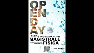 Laurea Magistrale in Fisica UNIPI  CURRICULUM FISICA TEORICA  PROF DAVIDE ROSSINI [upl. by Eiahpets]