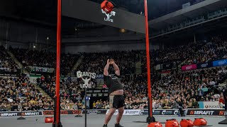 Heavy Sandbag Throws Britains Strongest Man 2022 [upl. by Cappella]