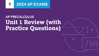 1  Unit 1 Review with Practice Questions  Practice Sessions  AP Precalculus [upl. by Silvano]