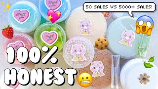 150 FAMOUS VS UNDERRATED INSTAGRAM SLIME SHOP REVIEW BlushingBBSlimes FlowrSlm amp SaxySlimess [upl. by Enohs]