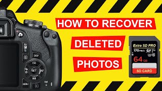 How to recover deleted photos from a memory card  Essential tools for photographers [upl. by Lissie]