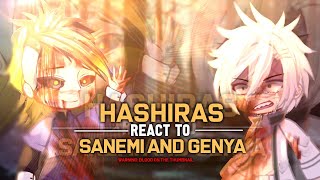 Hashiras React to Sanemi and Genya  Angst  Spoiler⚠️  No part  🇮🇩🇬🇧🇪🇸🇧🇷 [upl. by Anilak]