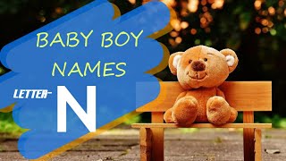 Top 10 Baby Boy Names with meaning from letter N  Hindu baby boy names  Modern amp unique names [upl. by Eimmelc]