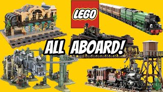 The LEGO Ideas amp Bricklink Train Sets Coming Soon [upl. by Nnyleahs589]