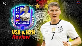 FIFA Mobile 22  Schweinsteiger   Review VSA amp H2H [upl. by Mullane26]