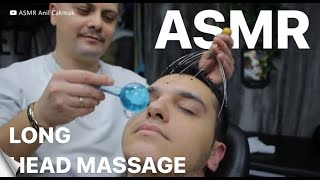 ASMR MASSAGE Like A Space Travel  Long Asmr Head Massage [upl. by Niriam]