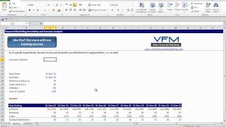 Financial Modelling  Sensitivity and Scenario Analysis [upl. by Nsaj]