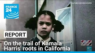 USA 2024 FRANCE 24 on the trail of Kamala Harris roots in California in the Bay Area [upl. by Yelhak]