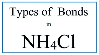 Types of Bond Ionic Covalent Coordinate and Hydrogen Bonds [upl. by Ehrlich]