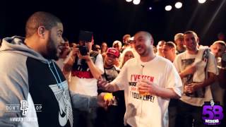 Battle Rapper Hands His Opponent an Orange  Charlie Clips vs Oshea [upl. by Venita]