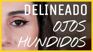 ✨️DELINEADO PARA OJOS HUNDIDOS✨️  TUTORIAL PASO A PASO [upl. by Kauppi]