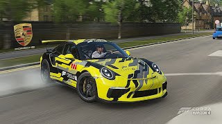 PORSCHE 911 GT3  RS 2019  Forza Horizon 4  Gameplay  Babu Truck World [upl. by Anaed204]