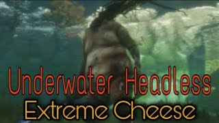 Sekiro Underwater Headless  Ashina Castle  Cheese 🧀  Flawless [upl. by Naitirb779]