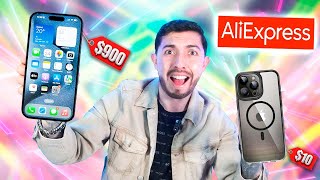 COMPRÉ UN IPHONE 15 PRO MAX EN AliExpress LA PEOR ESTAFA [upl. by Aikaz233]