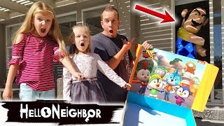 Hello Neighbor in Real Life Locks Us Out and Steals Our Top Wing Toys Toy Scavenger Hunt [upl. by Irafat]