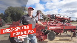 Jason Mellings talks about his Horsch Sprinter 18NT [upl. by Briana]