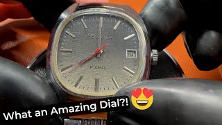 Vintage Sekonda 17 Jewels Watch Repair Part 1  ASMR [upl. by Adnylam]