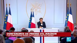 Emmanuel Macron estil candidat à un second mandat en 2022 [upl. by Pillihpnhoj]