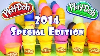 20 Play Doh Surprise Eggs Toys Opening New Rare Blind Bags Playdough By Disney Cars Toy Club [upl. by Aivital611]