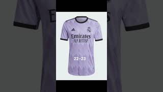 Real Madrid Away kits realmadrid championslegue championsofeurope nessumdorma championfootball [upl. by Mharg95]