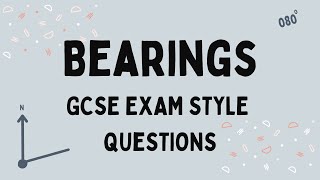 Bearings GCSE Practice Questions [upl. by Duwe]