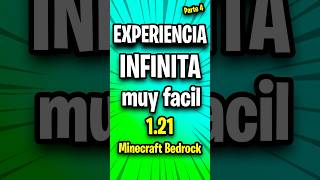 EXPERIENCIA INFINITA en MINECRAFT BEDROCK 12144 [upl. by Notle]