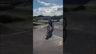 BMX track a full sus is great mtb bmx bigdawg [upl. by Assilram]